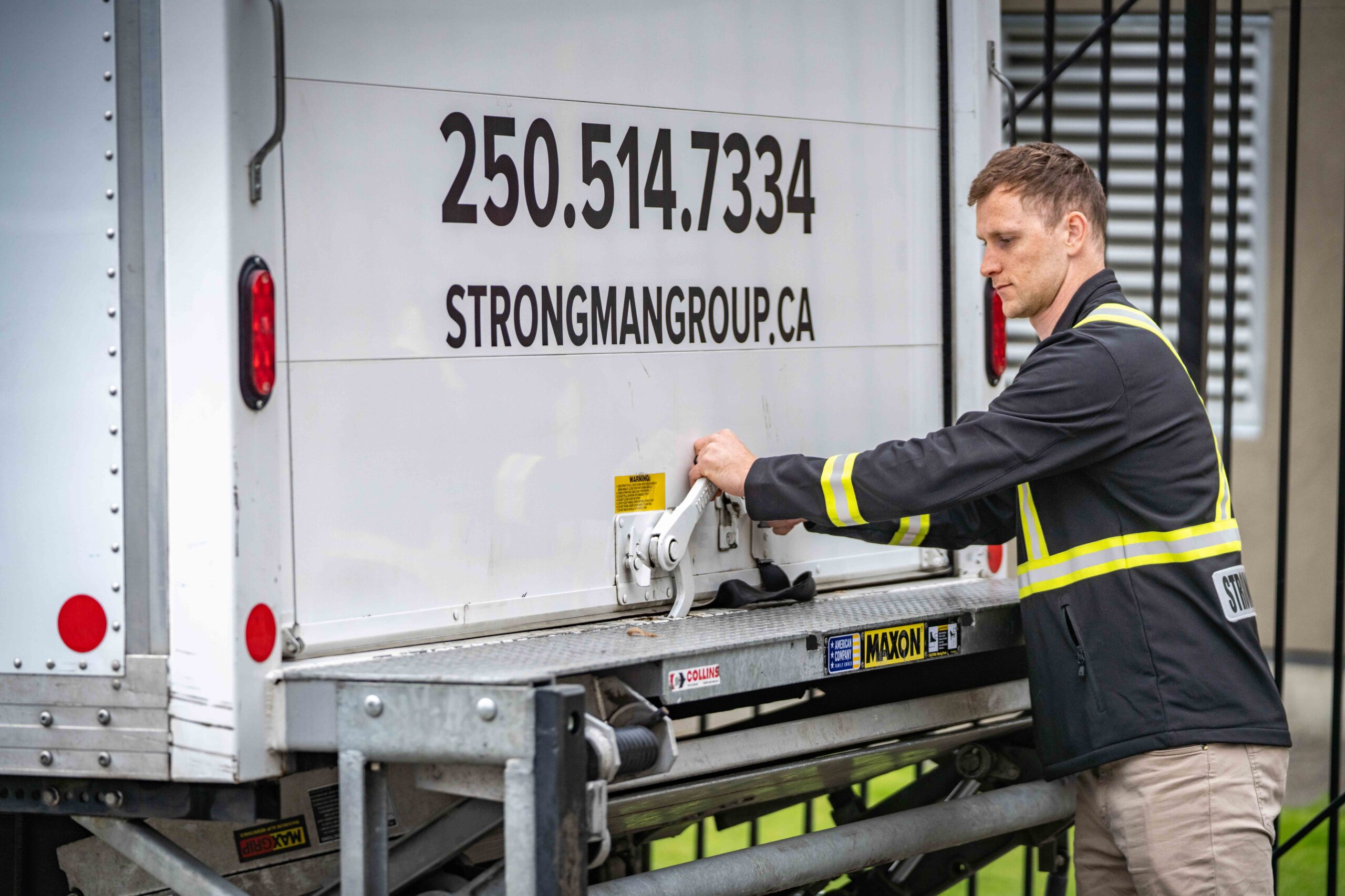 Contact the Strongman Moving team